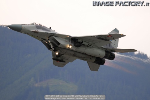 2011-07-01 Zeltweg Airpower 7109 MiG-29A Fulcrum - Slovak Air Force